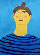HEIDI LOSE, 105x75cm, Acyl auf Karton, 2019/2020 HEIDI LOSE, 105x75cm, Acyl auf Karton, 2019/2020