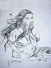 HGH „S“ (Kohle), 42x59cm, 1983